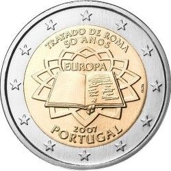 Portugal 2 euro 2007 "Treaty of Rome" UNC (KM # 771)