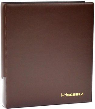 Альбом для 120 монет в холдери.&nbsp;Midi Manufaktura.&nbsp;Kolekcioner.&nbsp;Schulz.&nbsp;коричневий А09966 фото
