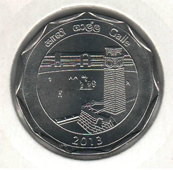 Sri Lanka 10 rupees 2013 Galle UNC