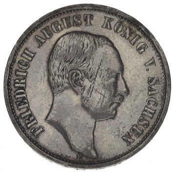 Монета Німеччина 3 марки 1911 Срібло F-VF Король Саксонії Фрідріх Август III М14641 фото