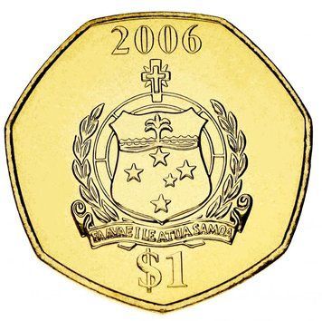 Самоа 1 тала 2006 UNC М13978 фото