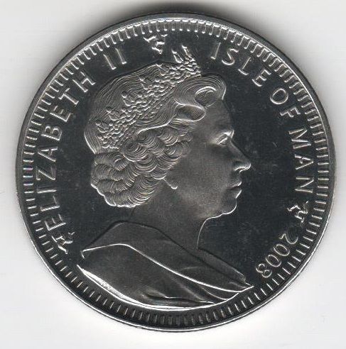 Isle of Man 1 crown 2008 &ldquo;Football.&nbsp;Championship of Austria &raquo;UNC