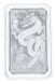 Coin Australia 1 dollar 2024 Silver UNC Eastern Calendar - Year of the Dragon Rectangular (Ag 999.9, 31.1 grams) М20784 photo 3