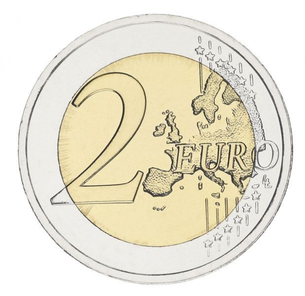 Coin Germany 2 Euro 2021 Bimetal UNC D Federal State of Saxony-Anhalt. Magdeburg cathedral