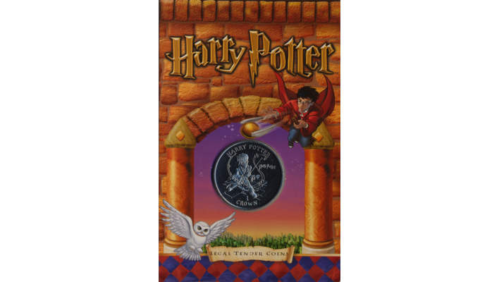 Isle of Man 1 Crown 2001 "Harry Potter" UNC blister (KM # 1087)