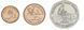 Coins set Guyana set of 3 coins 2015-2018 UNC 1, 5, 10 dollars