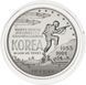 Coin USA 1 dollar 1991 Silver P Proof 38 Years of the Korean War (KM # 231)
