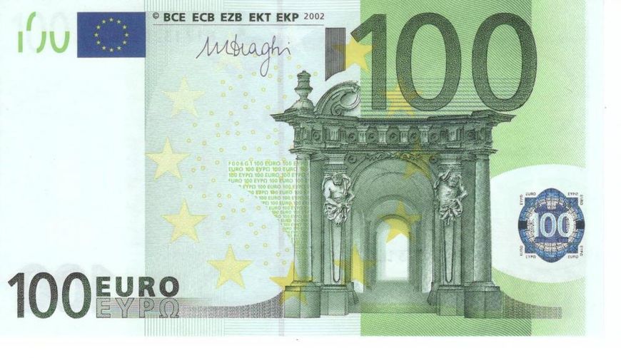 Austria 100 Euro 2002 N F006 Draghi UNC