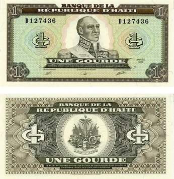 Haiti 1 gourde 1989 UNC (P253)