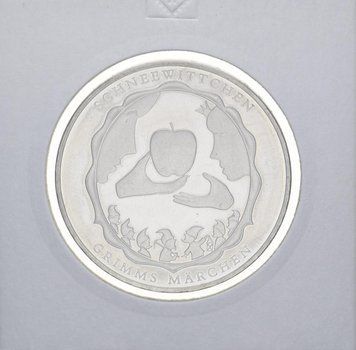 Монета Німеччина 10 євро 2013 &laquo;Казки братів Грімм.&nbsp;Білосніжка &raquo;UNC М10926 фото