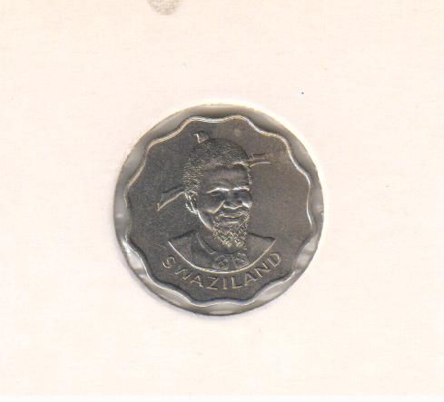 Свазіленд 5 центів 1 974 VF (KM#9) М04666 фото