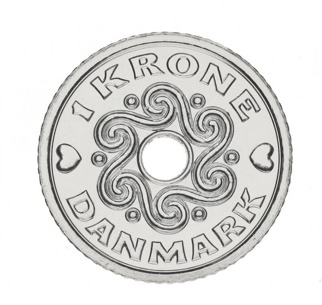 Denmark 1 crown 2020 UNC