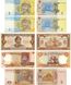 Ukraine set of 28 banknotes "20 years of monetary reform in Ukraine" UNC in an envelope