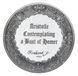 Медаль США Памятная медаль 1972-1976 Серебро Proof Рембрандт - Аристотель с бюстом Гомера (Ag 925, 67 грамм) М21276 фото 2