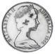 Монета Австралія 50 центів 1966 Срібло VF-AU М25642 фото 2