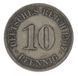 Німеччина 10 пфенігів 1907 F-VF З обігу М14842 фото 1