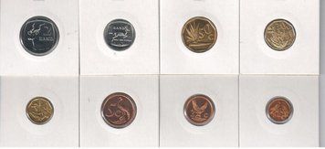 ПАР набір з 8 монет 1992 UNC М00125 фото