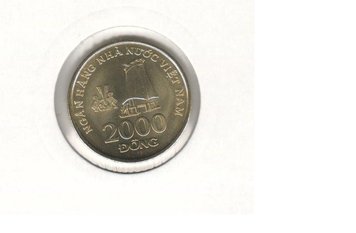 В'єтнам 2000 донгів 2003 UNC (KM#75) М07054 фото