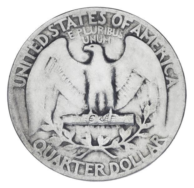 Монета США 25 центів (квотер) 1936 Срібло F-VF (Ag 900, 6.25 г) М19912 фото