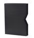 Case for stamp album (classer) for 64 pages (32 black sheets) PREMIUM Leather black Leuchtturm
