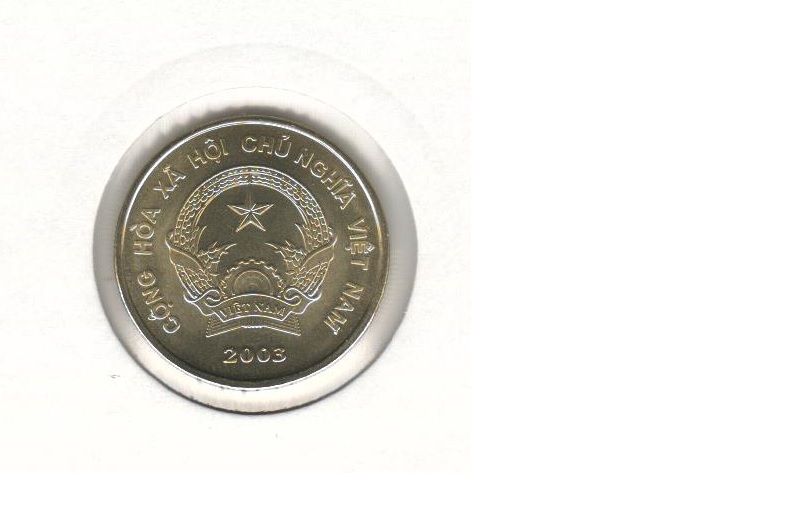 Вьетнам 2000 донгов 2003 UNC (KM#75) М07054 фото