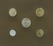 Ethiopia Set of coins UNC 1, 5, 10, 25, 50 cents and 1 mark Booklet