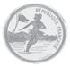 Монета Франція 100 франків 1989 Срібло Proof Зимові Олімпійські ігри 1992 в Альбервілі - Парне фігурне катання М23297 фото 1