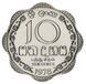 Шри-Ланка 10 центов 1978 F-VF (KM#140а) М12937 фото 1