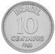 Бразилия 10 сентаво 1987 UNC М14695 фото 1