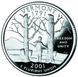 Coin US 25 cents (quarter) 2001 P States and Territories - Vermont UNC (KM # 321)