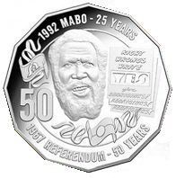 Coin Australia 50 cents 2017 "50 years of the Referendum and 25 years of Mabo" UNC