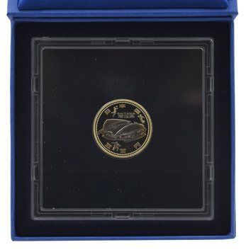 Япония 500 йен 2014 Биметалл Proof Префектуры - Саитама в сувенирной упаковке М21361 фото