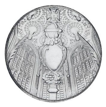 Монета Гібралтар 10 пенсів 2023 UNC Коронація Чарльза (Карла) III М24315 фото