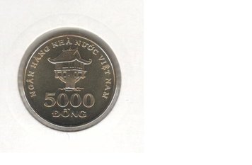 Vietnam 5000 VND 2003 UNC (KM # 73)