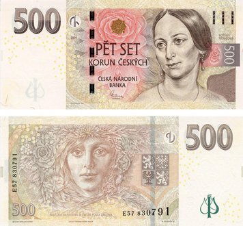 Czech Republic 500 CZK 2009 UNC (P24)