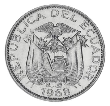 Ecuador 10 centavos 1968 UNC