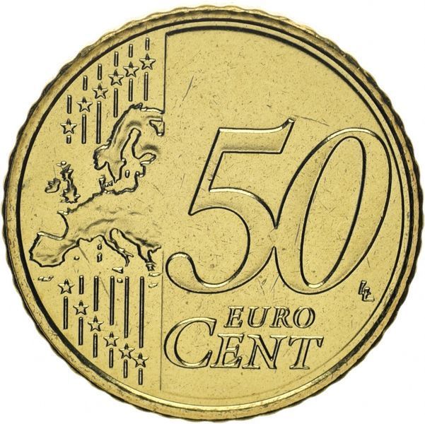 Coin Luxembourg 50 cents 2010 UNC