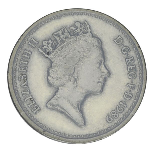 Coin Great Britain 1 Pound 1989 F-VF