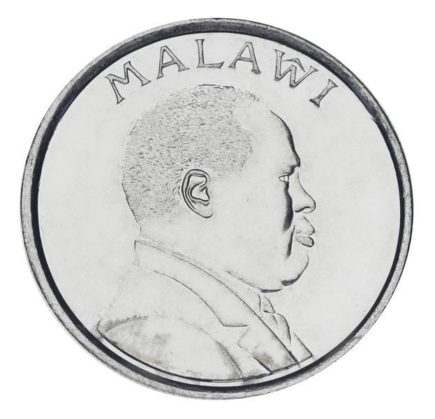 Монета Малави 20 тамбал 1996 AU-UNC Слон М25661 фото
