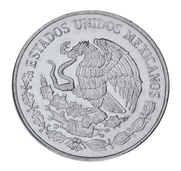 Монета Мексика 10 сентаво 1992 UNC М20870 фото