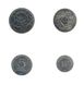 Burundi set of 4 coins 1980-2011 UNC 1, 5, 10, 50 francs