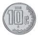 Монета Мексика 10 сентаво 1992 UNC М20870 фото 1