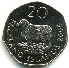 Falkland Islands 20 pence 2004 UNC (KM # 134)