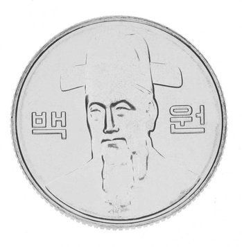 Південна Корея 100 вон 2015 UNC М15755 фото