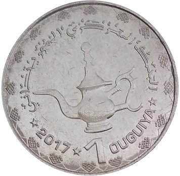 Mauritania 1 ouguiya 2017 UNC