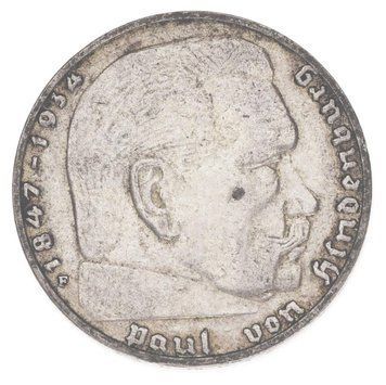 Монета Німеччина 2 марки 1937 Срібло F-VF F (KM#93) М17071 фото