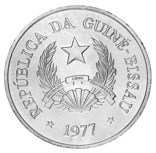 Гвинея-Бисау 50 сентаво 1977 AU-UNC М14199 фото