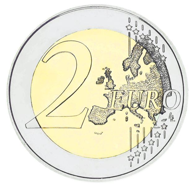 Монета Люксембург 2 євро 2025 Біметал UNC Великий герцог Анрі М22819 фото