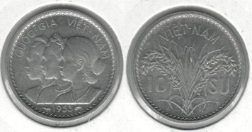 Vietnam 10 su 1953 VF (KM # 1)