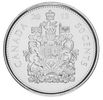 Coin Canada 50 cents 2013 UNC